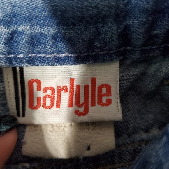 Vintage 90's Carlyle High Waist Denim Skirt - Picture 6 of 6